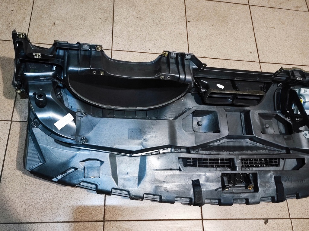 фото №10, Панель приладів приладова консоль air bag audi a4 b6