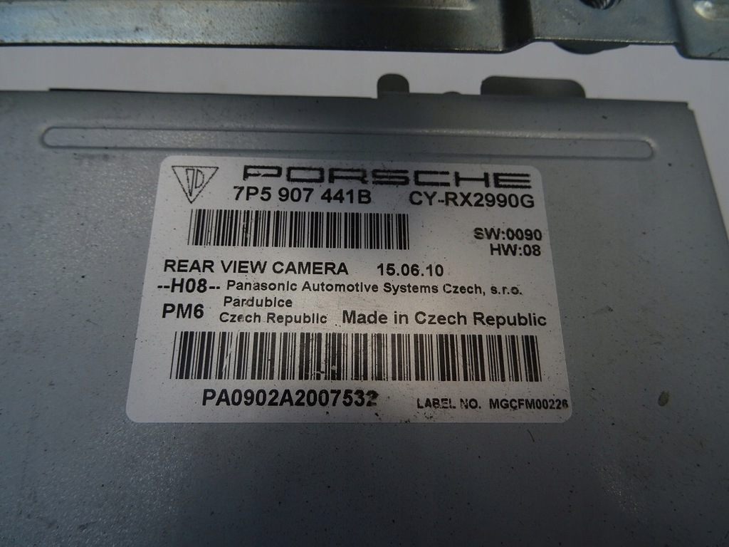 фото №7, Модуль камери заднього виду 7p5907441b cayenne 7p5 2010^