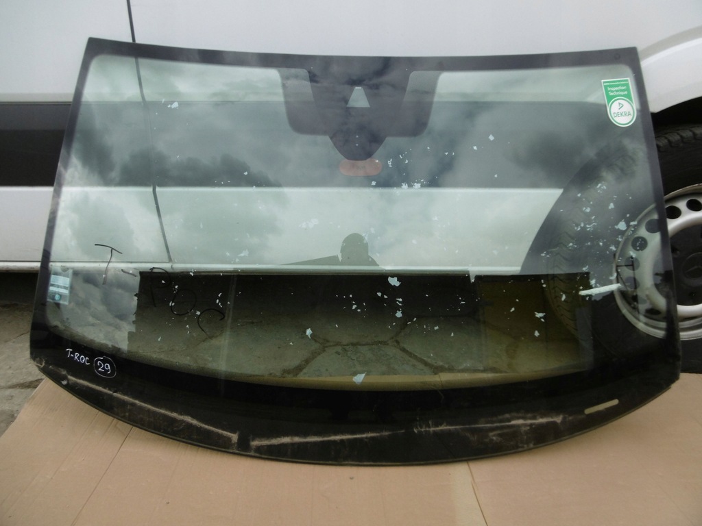 фото №2, Скло лобове vw t-roc 2017r. датчик камера