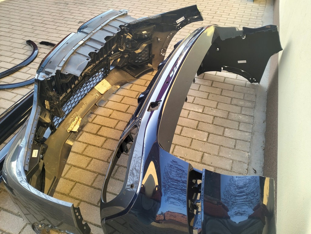 фото №6, Бампер передній задній молдинг bmw x5 g05 m набір