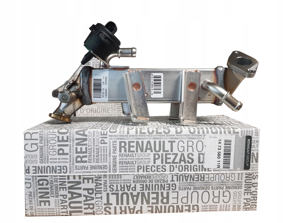 фото №1, Радиатор выхлопных газов egr renault trafic ii 2.0dci m9r master iii 147356011r