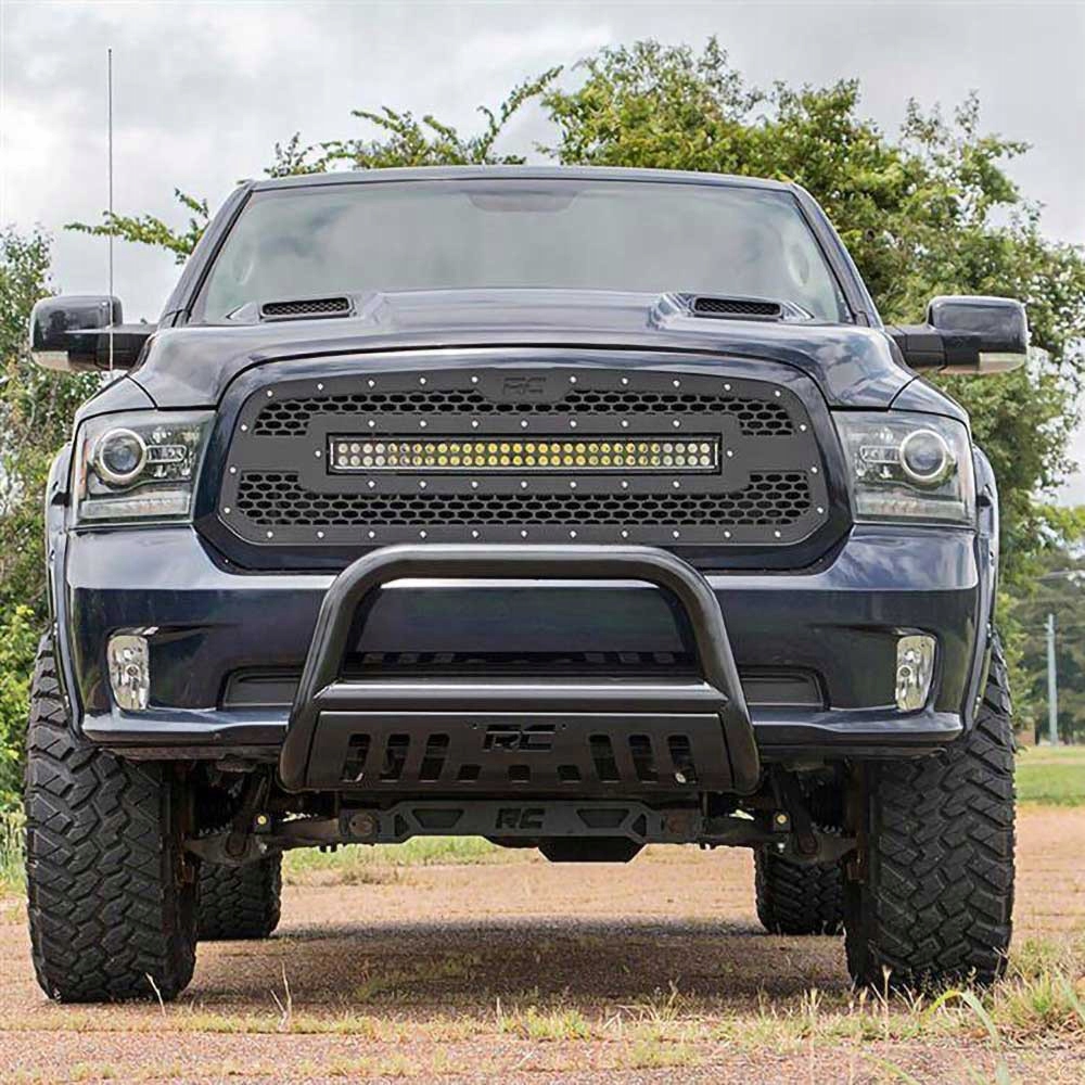 фото №7, Решітка радіатора з подвійний молдинг led 30'' dodge ram