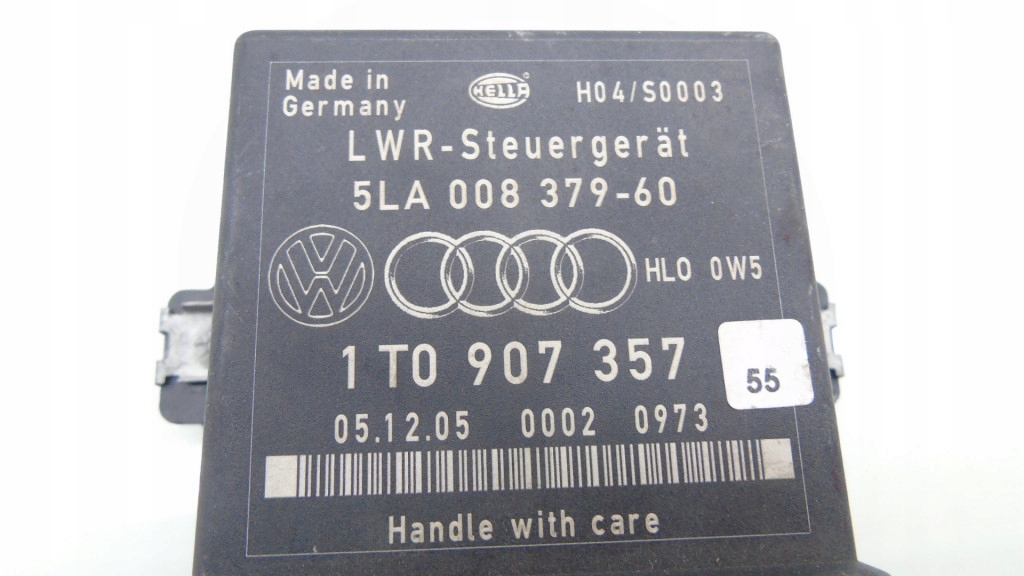 фото №3, Модуль блок керування світла skoda octavia ii 1t0907357