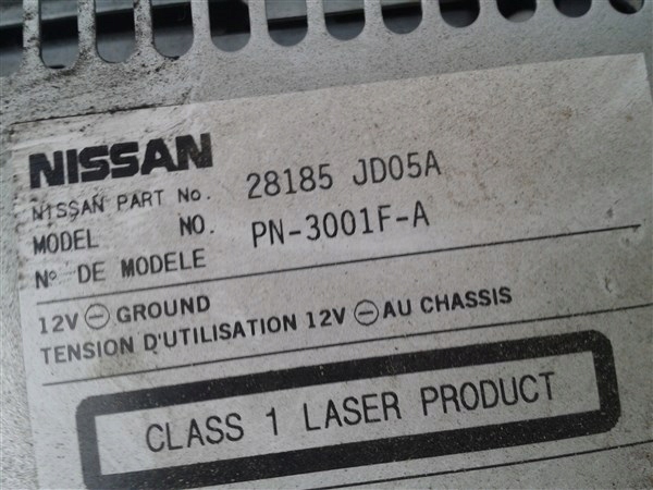 фото №4, Радио cd nissan qashqai j10 28185jd05a