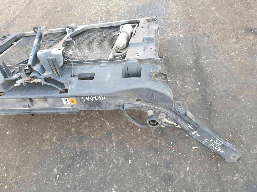 фото №5, Pas передний усилитель передний комплект радиатор mazda 5 1.8 16v