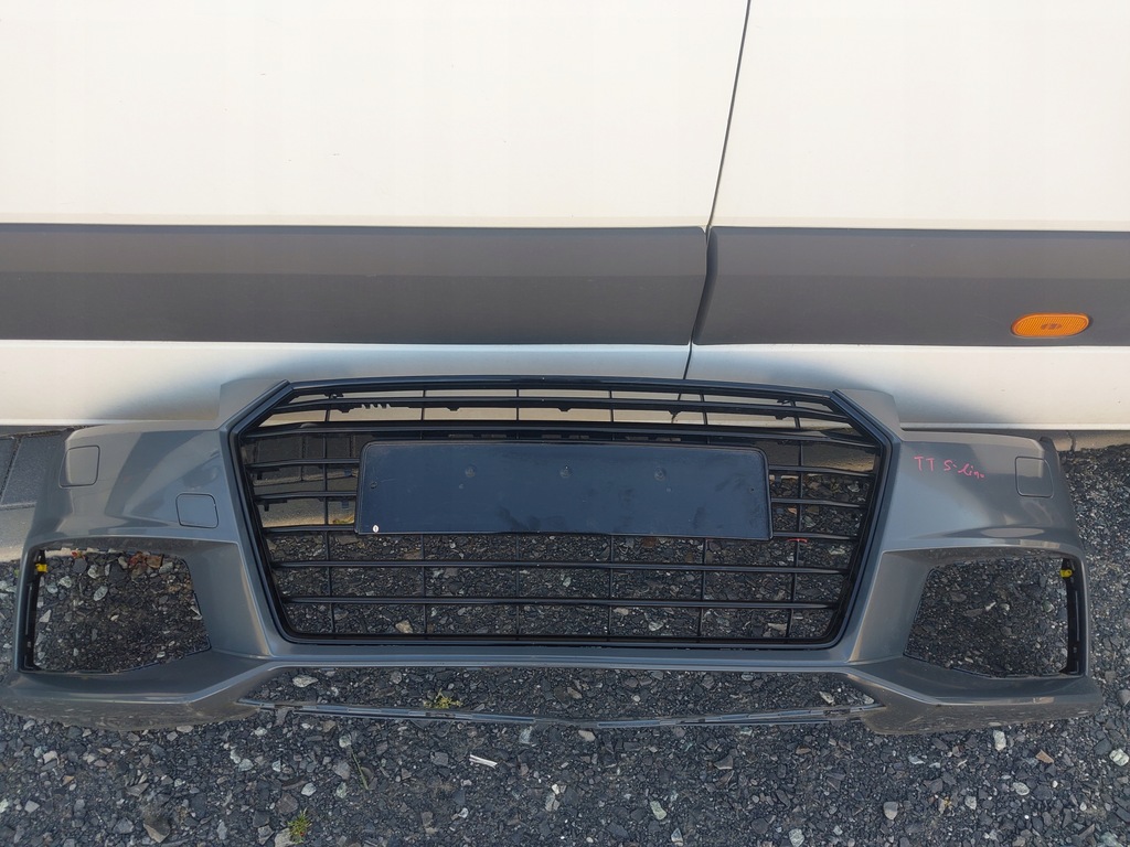 фото №1, Бампер передний решётка радиатора audi tt s-line lift 8s0