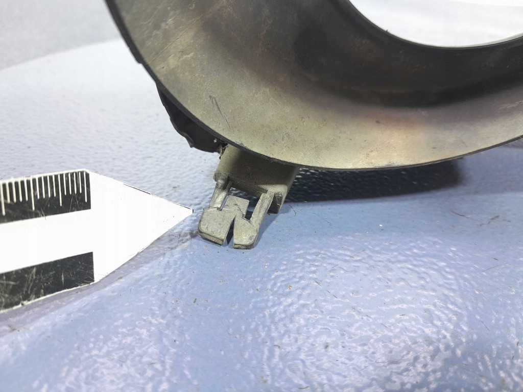 фото №6, Isuzu d-max ii 2 lift 17- решітка бампер перед ліва захист протитуманної фари