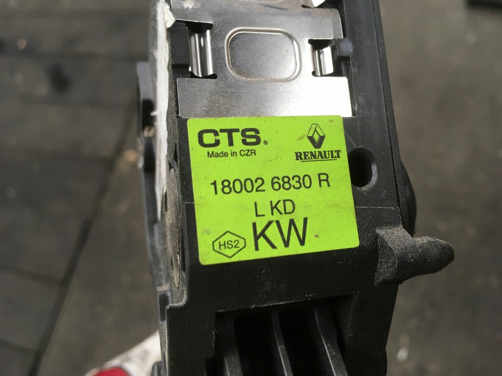 фото №5, Педаль газа потенциометр renault megane iv