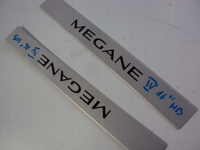 фото №3, Накладки порогові renault megane iv hb 1.6 dci 16 r