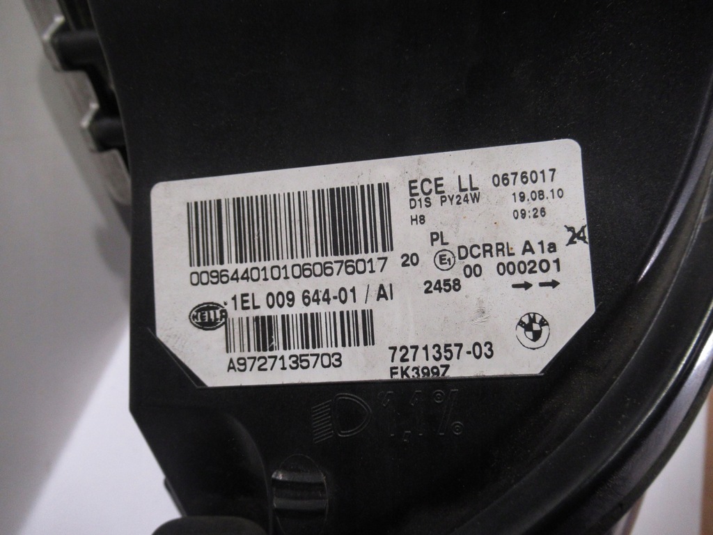 фото №14, Bmw x6 e71 bi ксенон лампа ліва 7271357