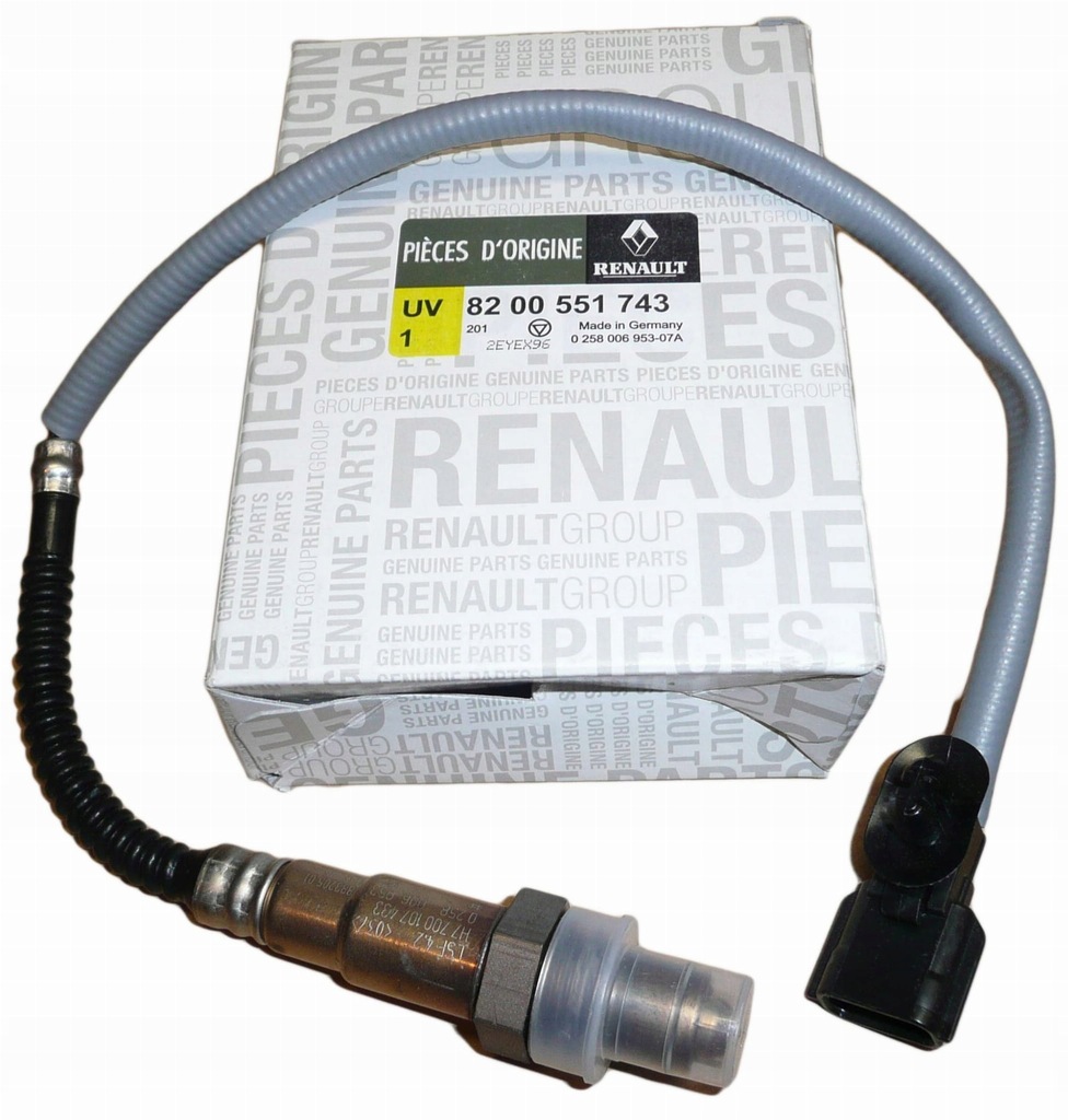 фото №1, Датчик лямбда-зонд renault clio iii dokker 8200551743 оригінальний номер