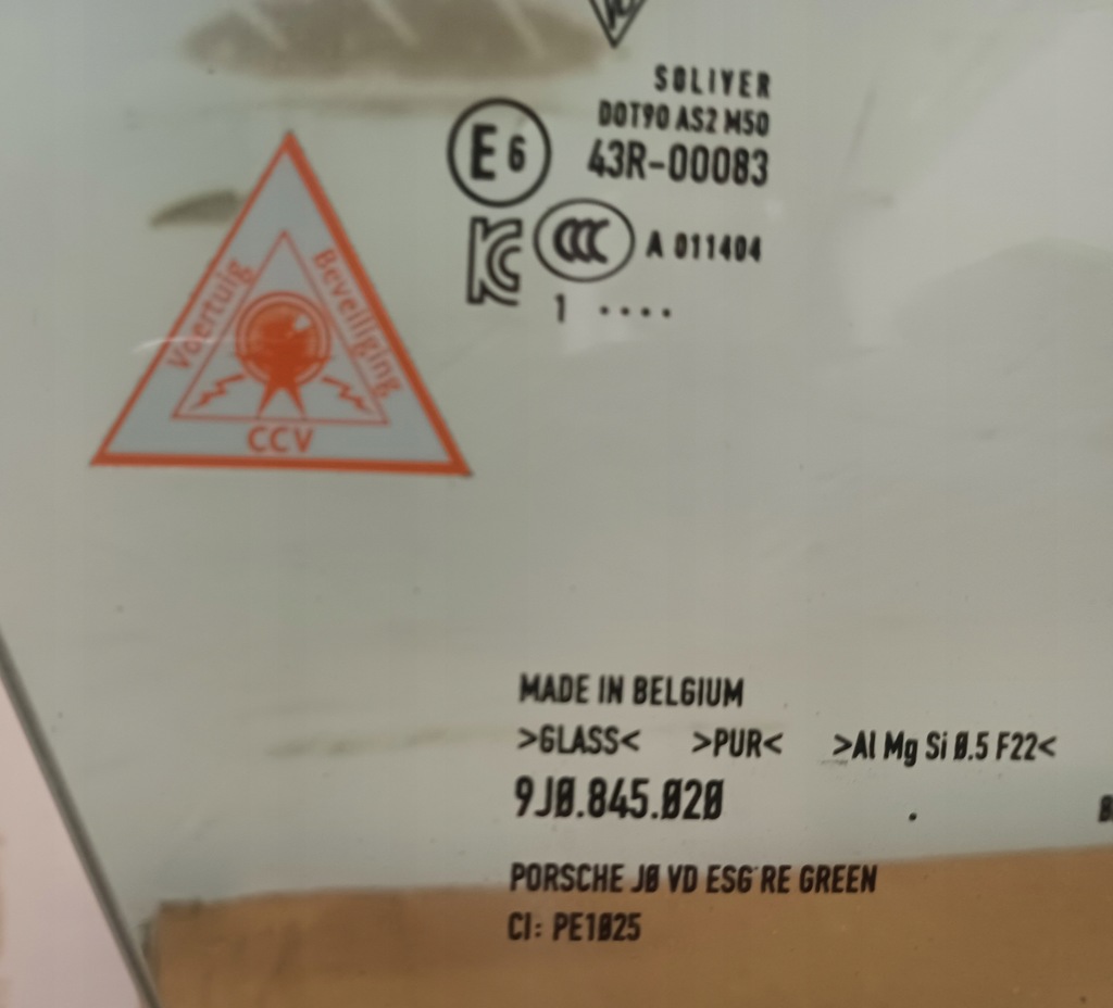 фото №6, Стекло porsche taycan 9j дверь