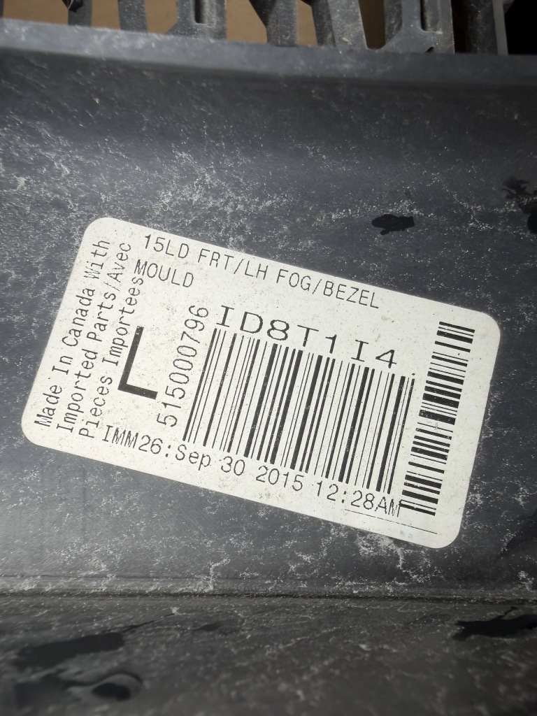 фото №13, Бампер перед dodge charger 2015- kompletny оригинал демонтаж