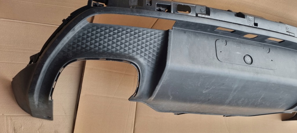 фото №16, Porsche macan gts lift 2020- 95b807521a накладка бампера бампер спойлер