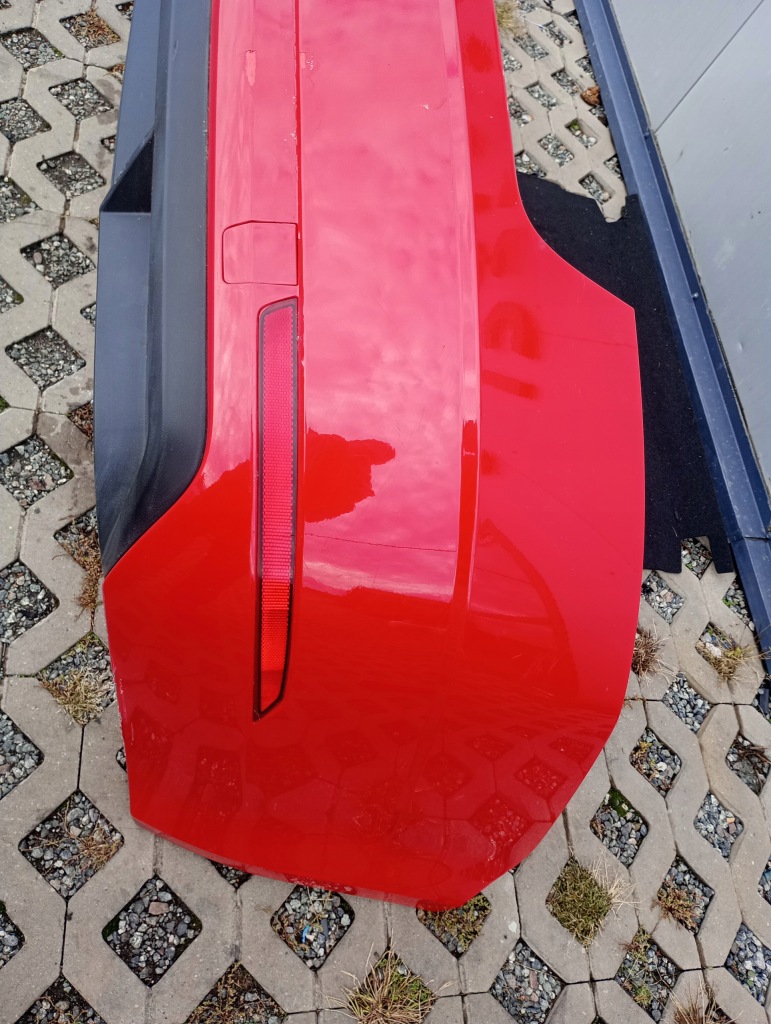 фото №8, Бампер задняя красный skoda octavia iii hb lf3k lift 5e5807421g