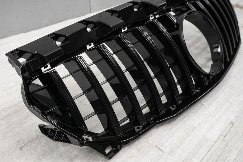 фото №9, Mercedes cla c117 2013-17 przed faceliftingiem решётка радиатора gt panamericana чёрный