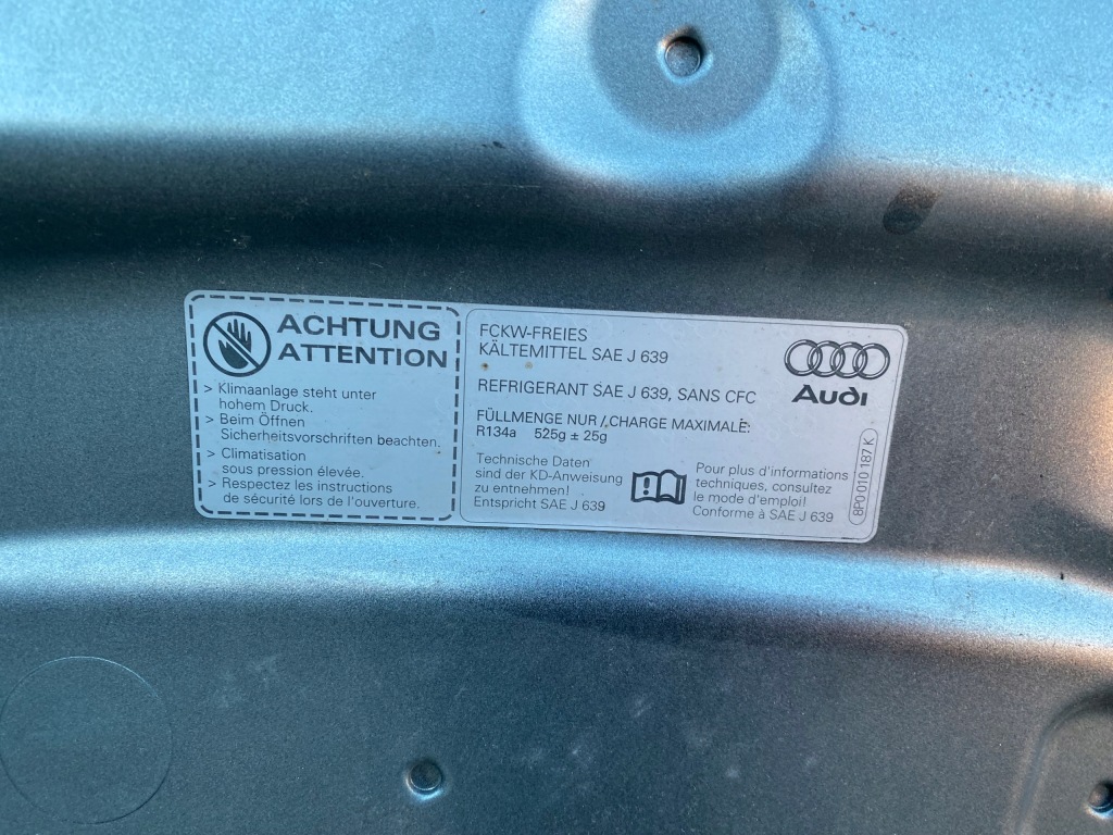 фото №12, Audi a3 8p lift капот перед 8p0010187k оригинал