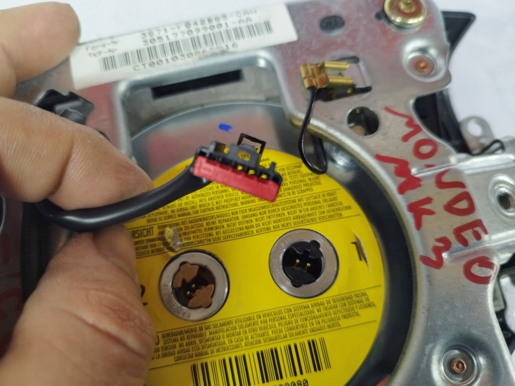 фото №13, Ford mondeo mk3 подушка подушка безпеки водія 3s71-f042b85-caw