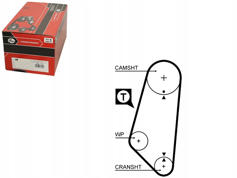 фото №1, Ремень распределительного вала vw vento 1.6 1h2