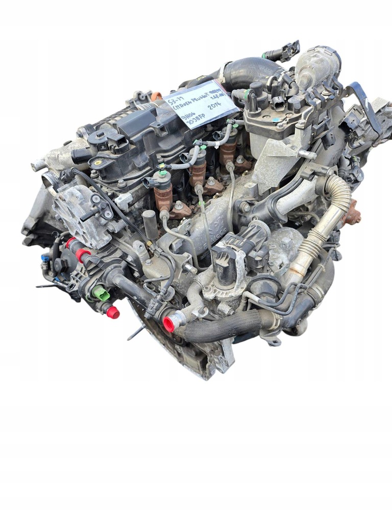фото №8, Peugeot partner citroen 1.6ehdi двигатель kompletny 9h06 1.6 ehdi