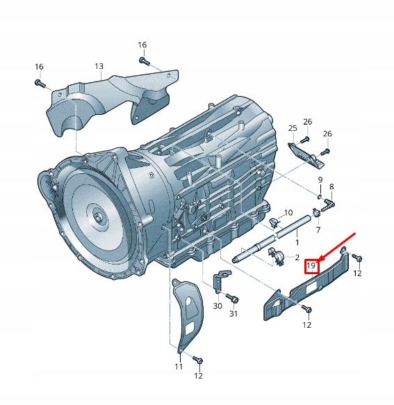 фото №9, Vw touareg 7p захист коробки передач 7p0301327h