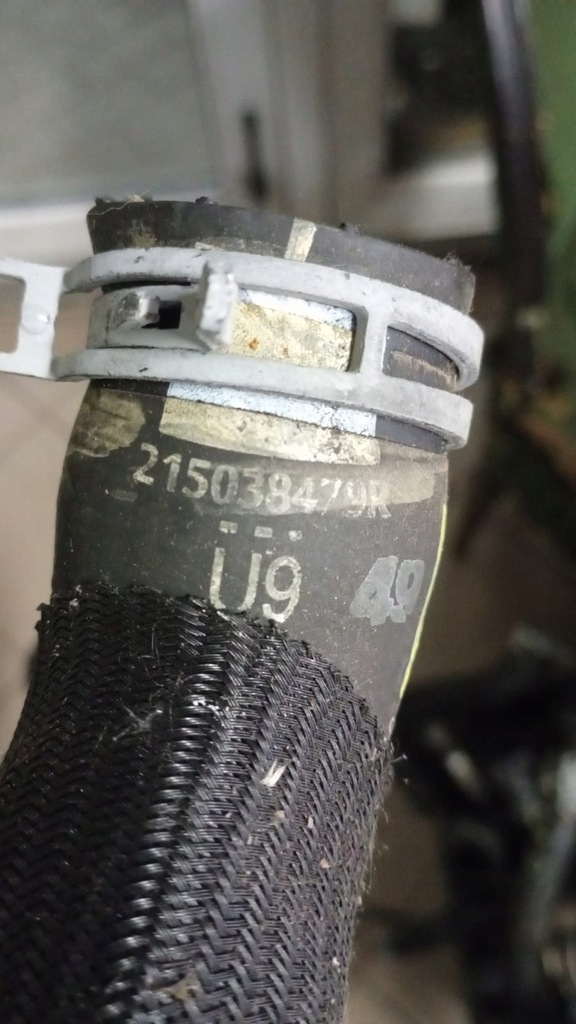 фото №2, Renault оригинальный номер 215038479r труба wąż wody магистраль