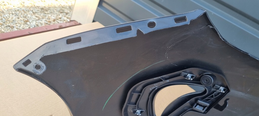 фото №13, Renault zoe бампер перед оригинал b328