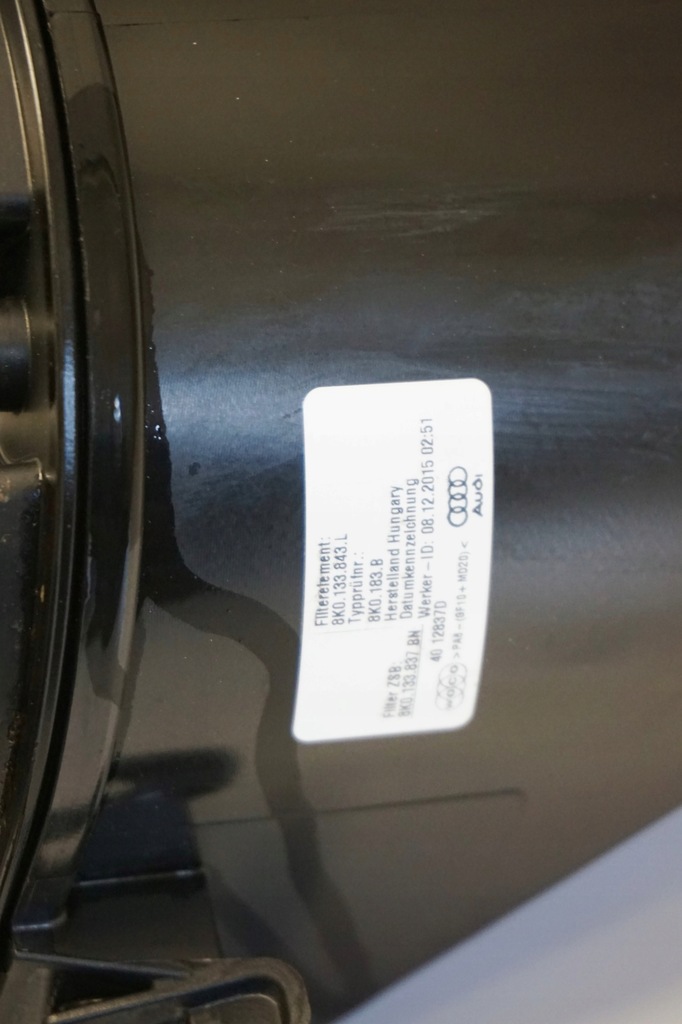 фото №8, Корпус фільтра audi a5 8ta lift 8k0133835cd