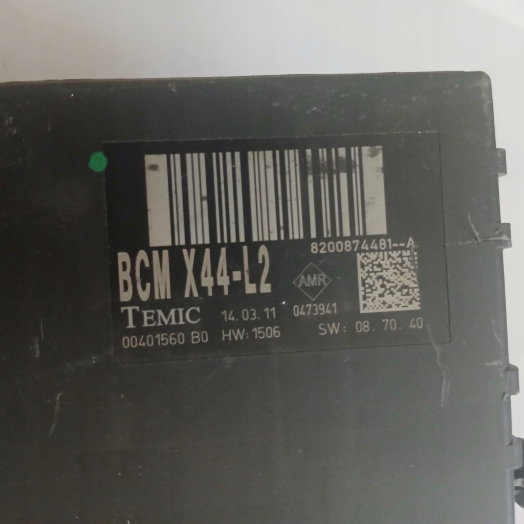 фото №4, Bcm x44 8200874481a renault twingo ii 1.5dci