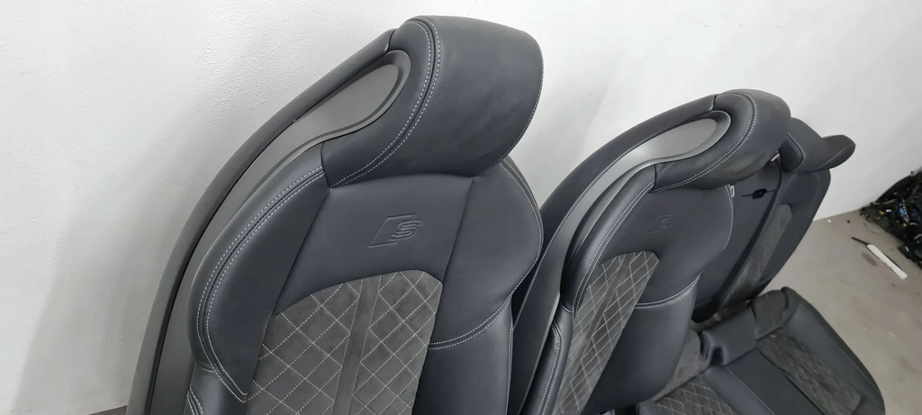 фото №15, S5 8w lift a5 сиденья сиденье заднее сиденье alcantara память sportback s4 b9 8w a4
