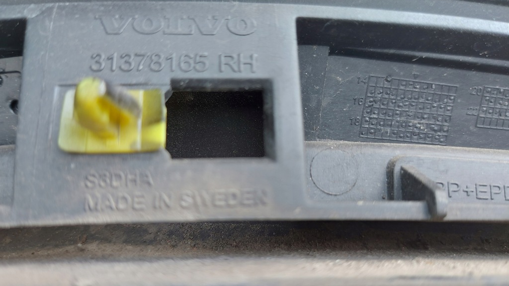 фото №13, Молдинг крыла правый задняя volvo xc90 ii 15-