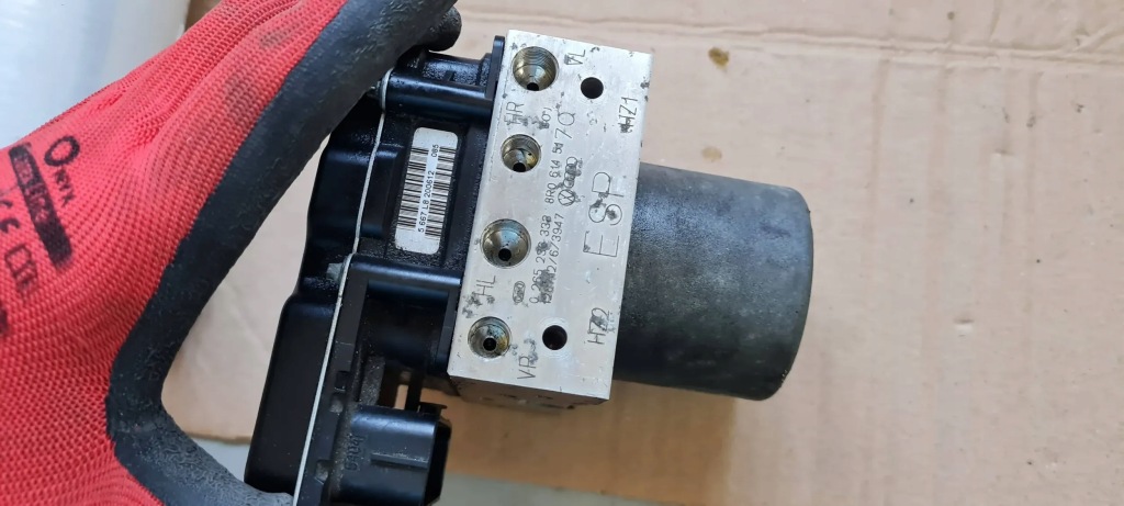 фото №8, Q5 8r насос гальмівна abs блок керування 2.0 tdi 8r0907379g