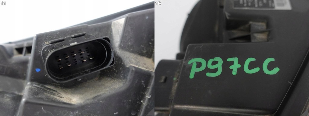 фото №12, Ford transit tourneo custom lift 18-23 лампа звичайна протитуманна фара + led права eu