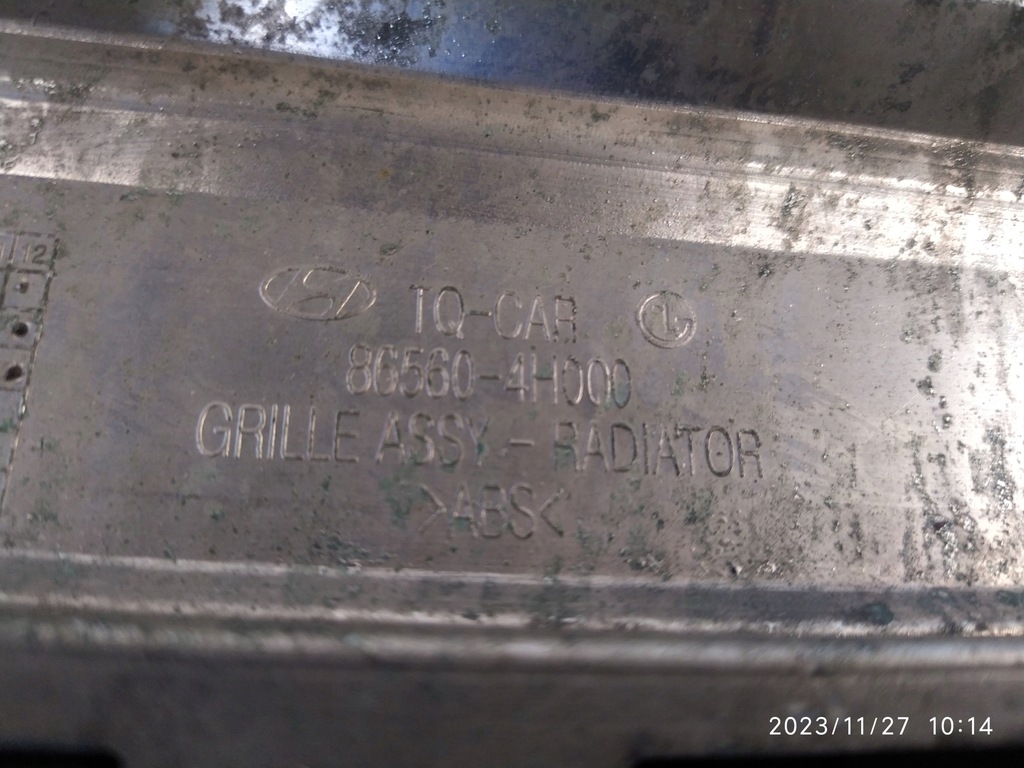 фото №11, Решётка радиатора решётка радиатора бампера hyundai h1 ii 07- 86560-4h000