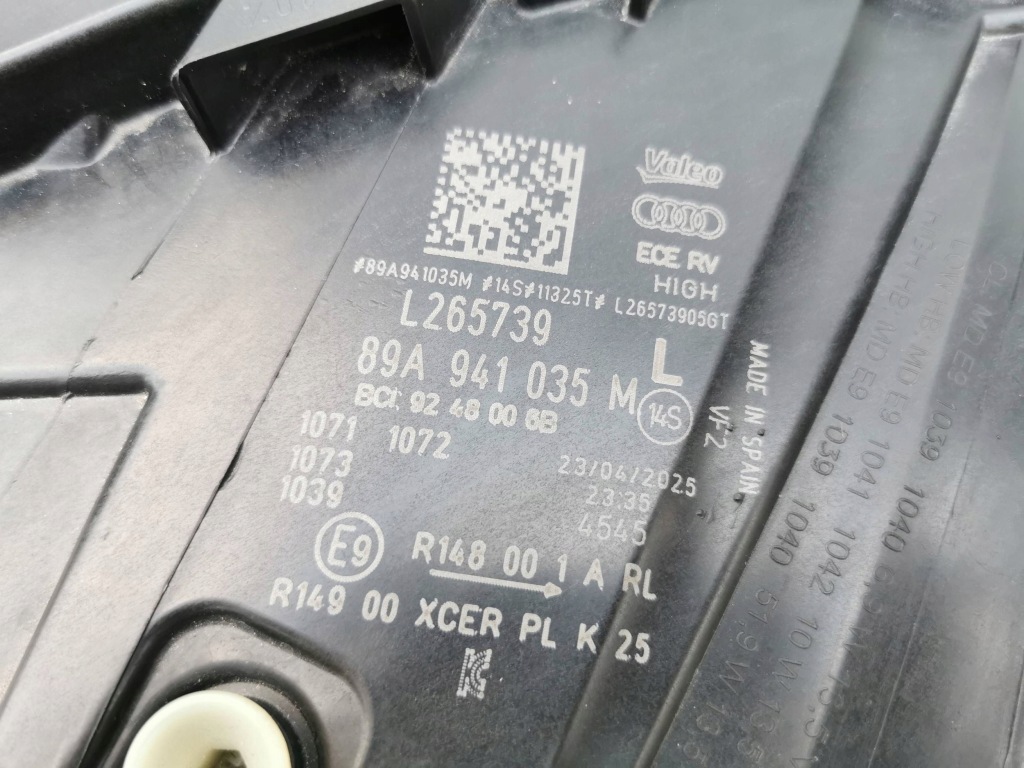 фото №16, Audi q4 e-tron 2025 89a лампа передня ліва full led europa 89a941035m