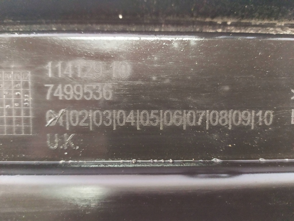 Накладка бампер задняя задний mini cooper f55 f56 с Разборки