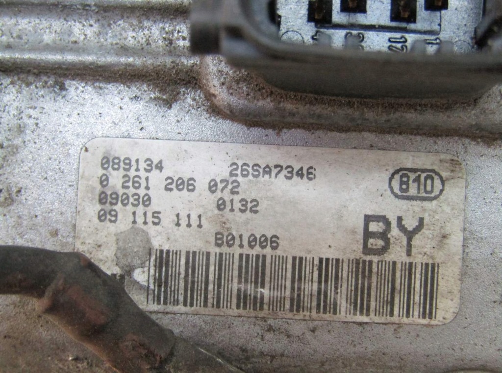 фото №8, Corsa c 1.0 b 02r бортовий комп'ютер двигуна блок керування 26sa7346 0261206072