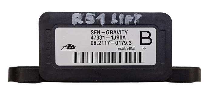 фото №1, Nissan pathfinder r51 lift датчик прискорення esp 47931-1jb0a