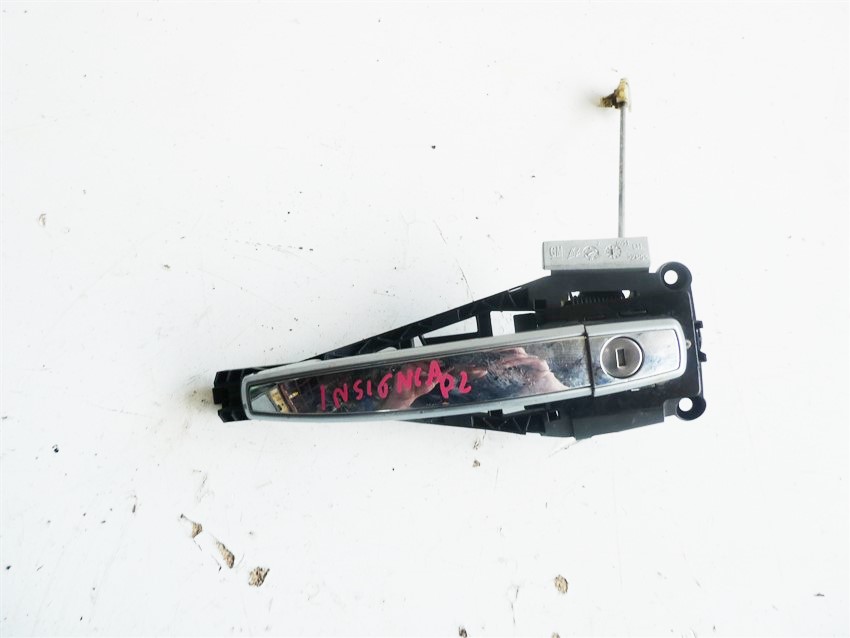 фото №1, Ручка передня ліва двері opel insignia a хром