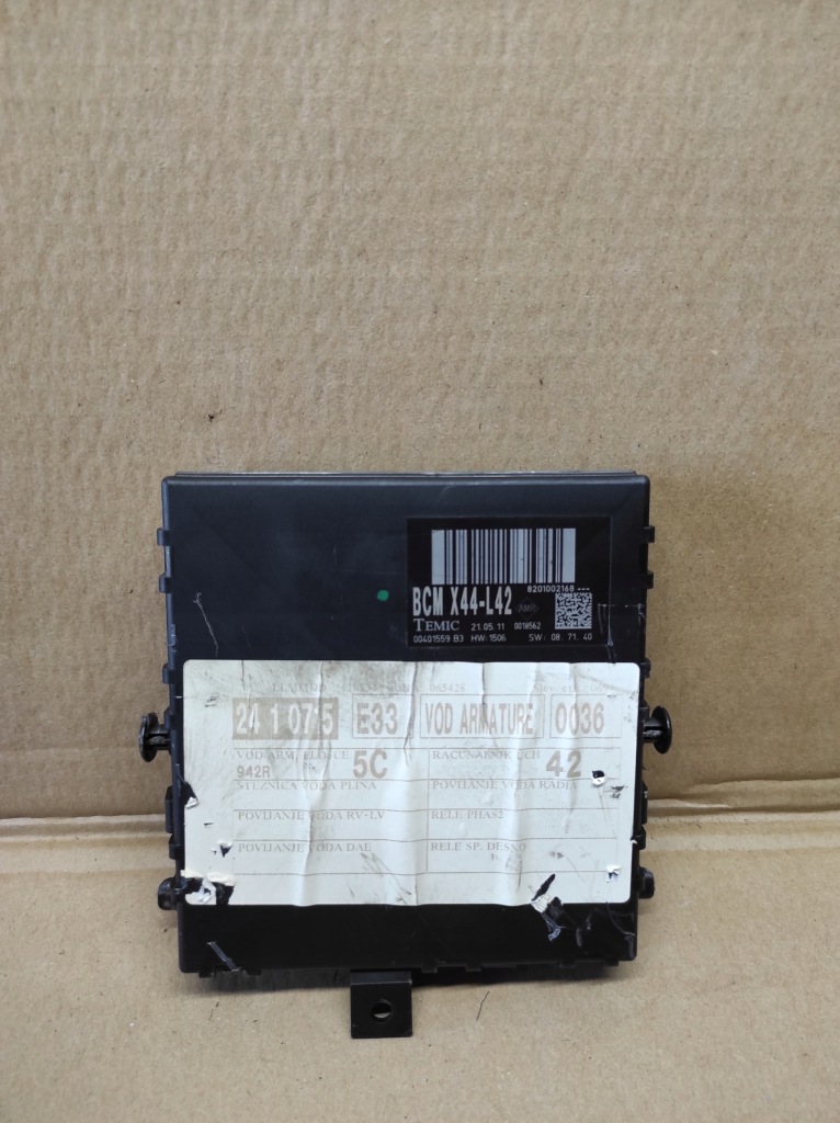 фото №1, Модуль bcm renault wind twingo ii 8201002168