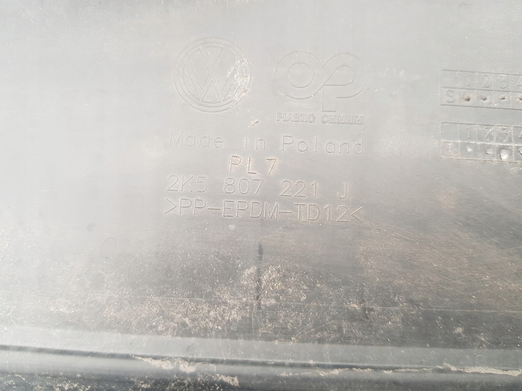 фото №6, Vw caddy iv 2k 2k5 lift бампер перед передний оригинал хороший