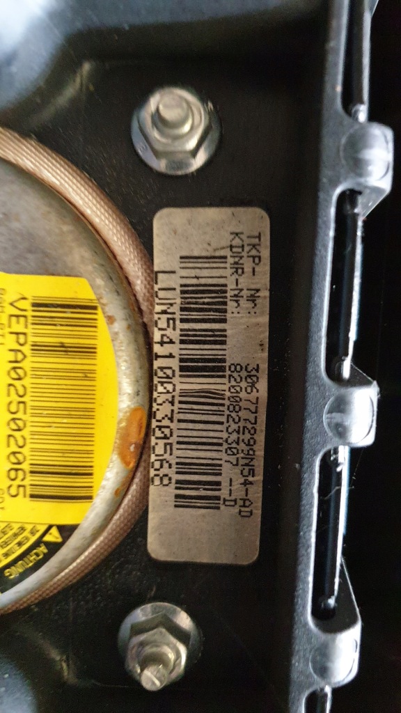 фото №2, Dacia sandero i подушка air bag водителя