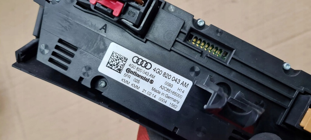 фото №11, A6 c7 4g панель обдув кондиционера 4g0820043am a7 4g