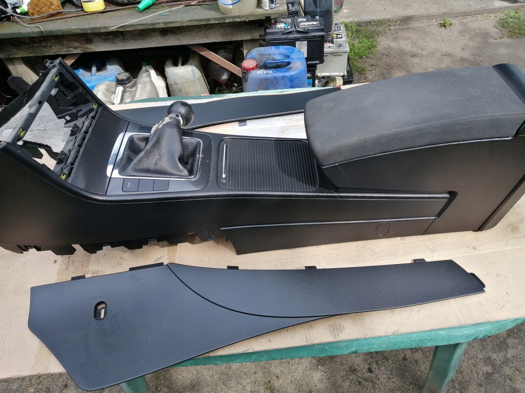 фото №6, Тунель середній підлокітник vw passat b6 europa