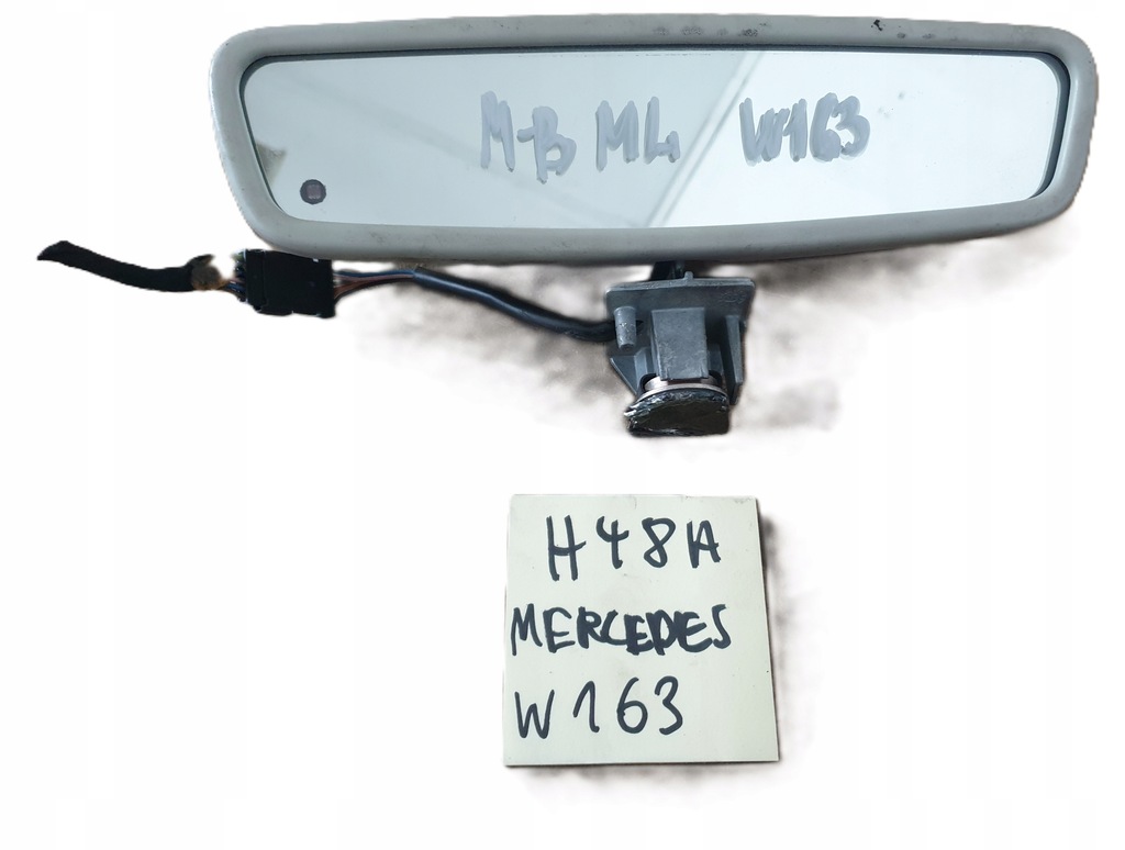 фото №1, Зеркало заднего вида внутреннее mercedes w163 ml оригинальный номер