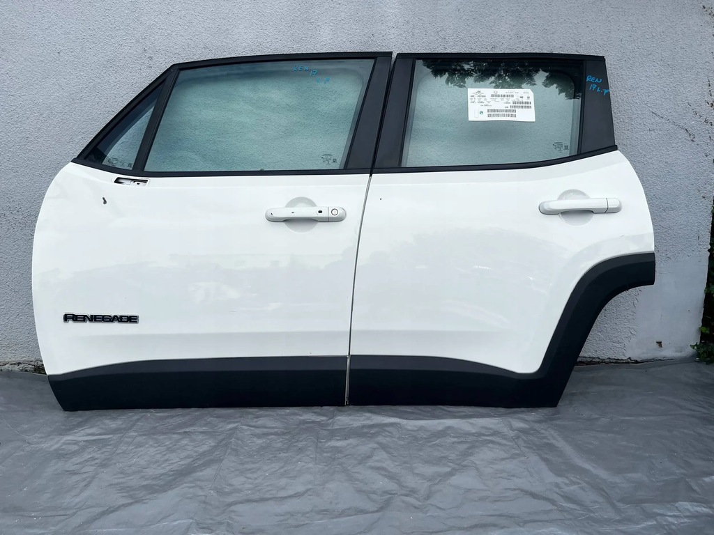 фото №2, Jeep renegade двері ліва передні задні комплект білий 2017-