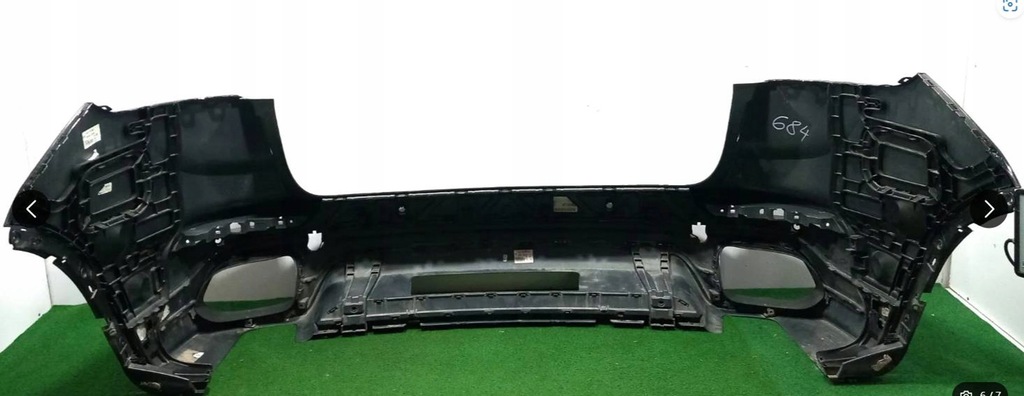 фото №6, Бампер задняя porsche cayenne ii lift 7p5 gts