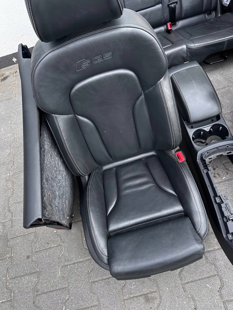 фото №5, Sq5 q5 8r lift сидіння комплект шкіра підлокітник оббивка
