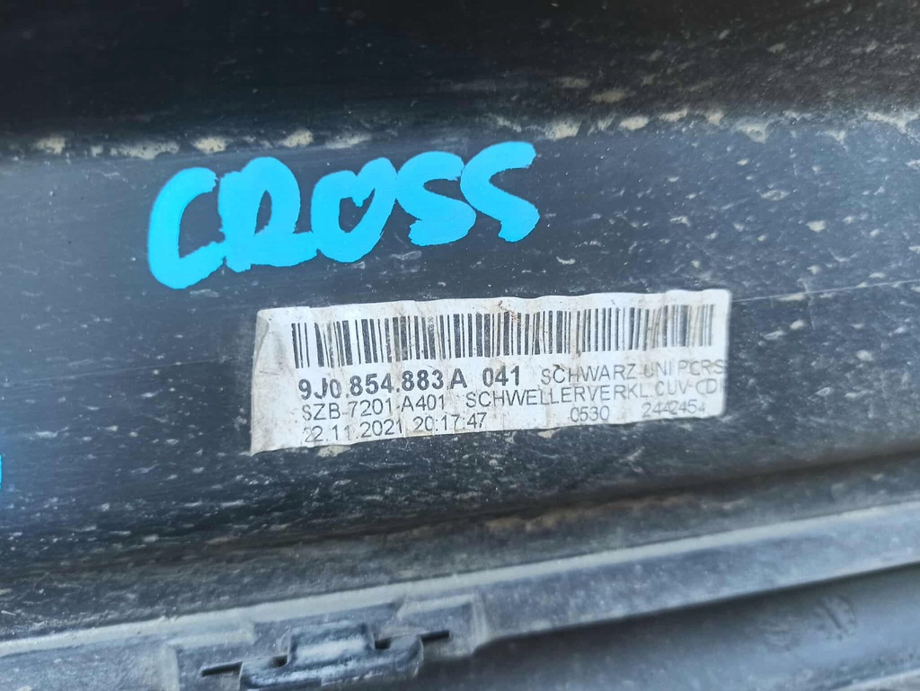 фото №13, Porsche taycan 4s молдинг поріг gran turismo cross ліва права 2023r