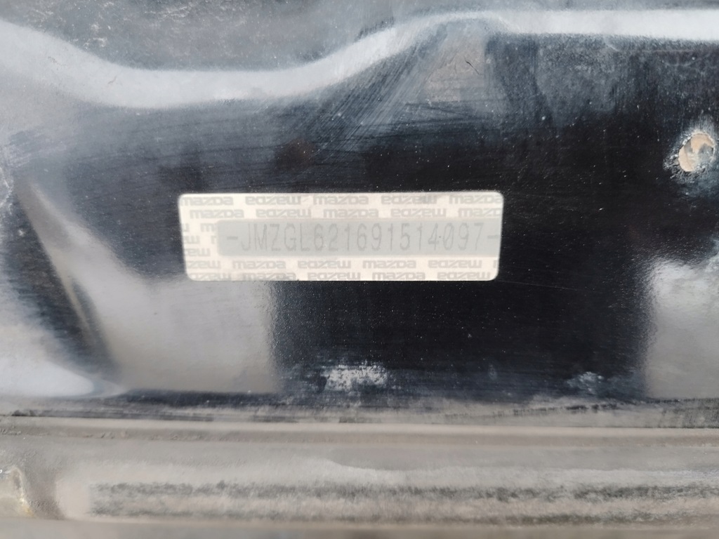 фото №14, Капот оригінал лак mazda 6 iii gj lata 2012-2014 чорний 41w